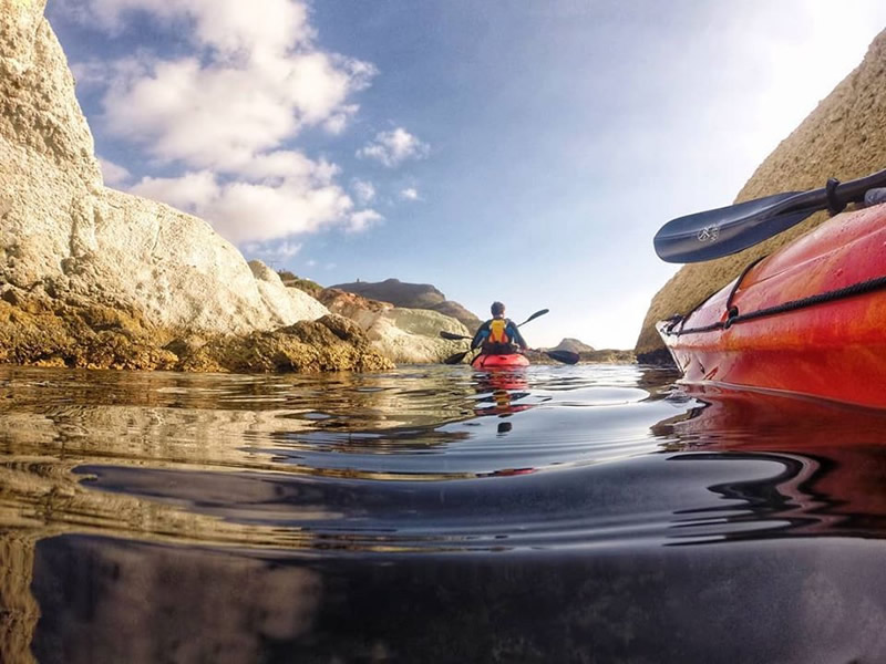 Kayak en Cabo de Gata con Happy Kayak Cabo de Gata.