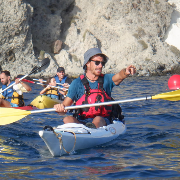 Enol Happy kayak Cabo de Gata Guide.