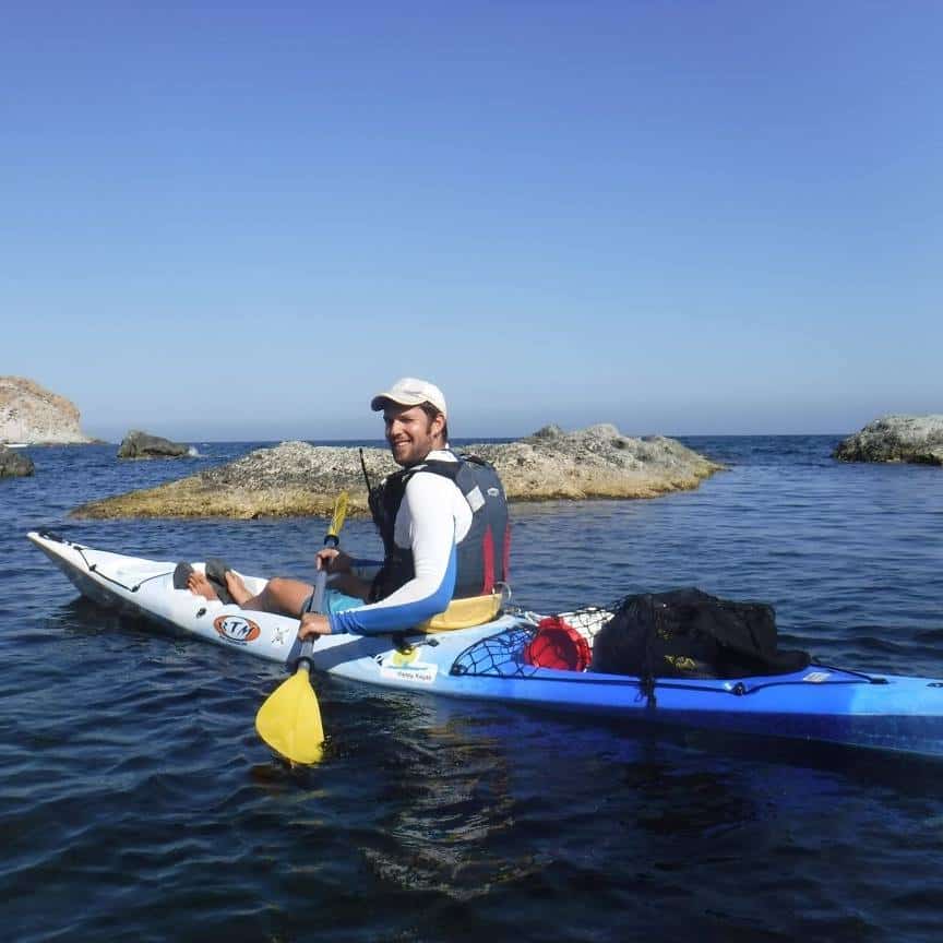 Kayak à Cabo de Gata